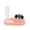 Pink, variant on Zupieus Double Pet Bowl Feeder and Water Dispenser for Small Pets