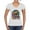 White, variant on Funny Neon Sloth | Dean Russo Art Animal Lover Women's Standard V-Neck Tee, Navy, 2XL
