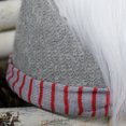 thumbnail image 3 of Northlight 21” Sonny the Gnome Grey and White Table Top Christmas Cone Gnome Decoration, 3 of 4