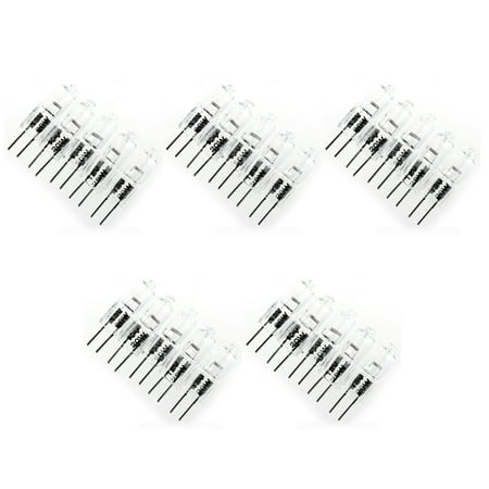 

25 x 20W 12V Clear Halogen Capsule Lamp Light Bulbs