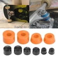 thumbnail image 3 of Juego De 6 Bujes Para Ejes De Patineta, Amortiguadores Suaves Para Exteriores, Color Naranja, 3 of 8