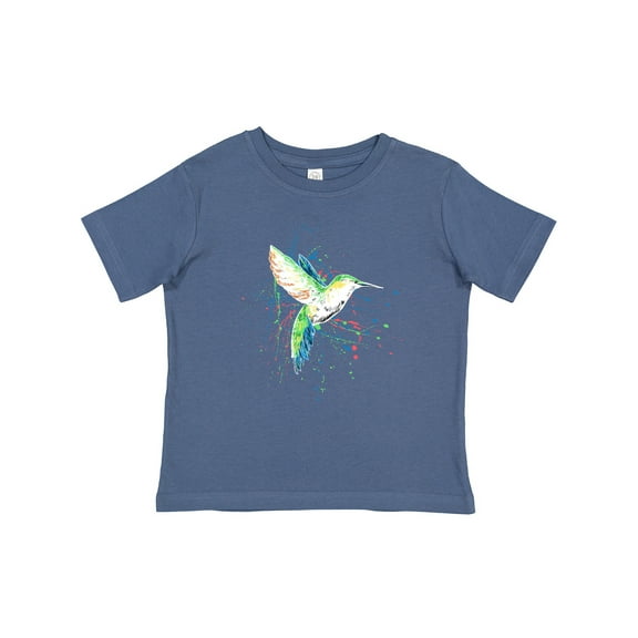 Inktastic Hummingbird Paint Splatter Boys or Girls Toddler T-Shirt