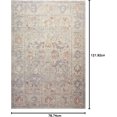 thumbnail image 2 of Chris Loves Julia x Loloi Rosemarie Collection Area Rug ROE-05 Oatmeal/Lavender 2'-7" x 4', 2 of 8