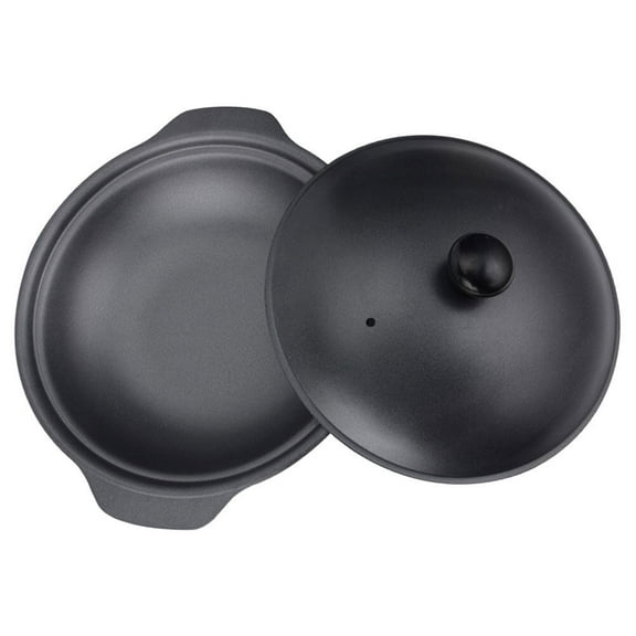 UPOUART Home Iron Casserole Round Handles 1Pack Energy Saving