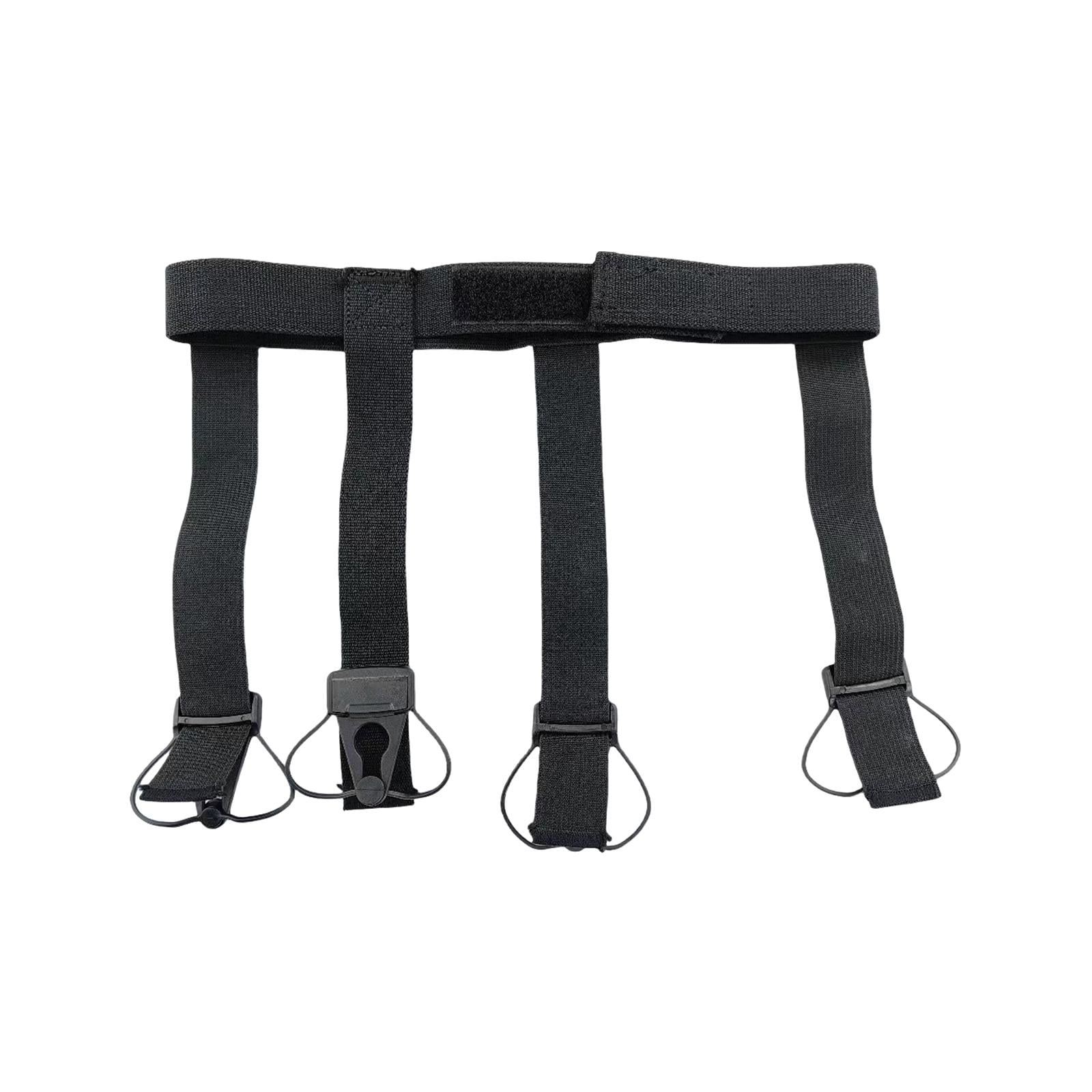 Porte-jarretelles De Hockey Avec Sangle Jock - Taille M - Noir - Pour Pantalon De Hockey Sur Glace - Polyester Résistant