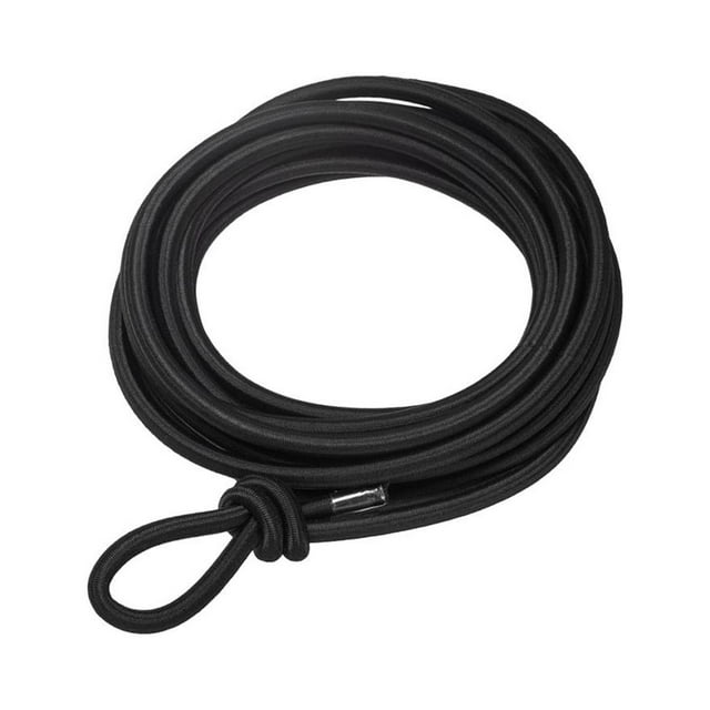 0.2 Pulgadas 16pcs.4 Pies Cuerda Elástica Negra Elástica Cuerda De Choque Para Trabajo De tejado Remolques