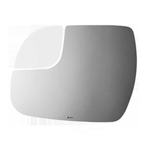 Burco Side View Mirror Replacement Glass - Clear Glass - 4641