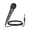 Black, variant on Wired Karaoke Microphone for PC, Laptop, Tablet & Phone, Omnidirectional with Noise Reduction, 3 Meter Cable, Includes 1 Microphone & Instructions