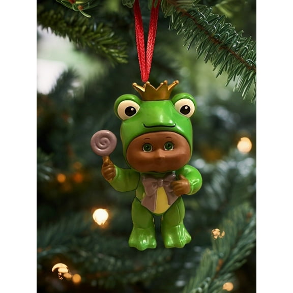 Frog Cabbage Patch Christmas Ornament Figure Figurine Charm 3” Dangler Gift New