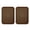 Coffee, variant on Suodoka 2pcs Rectangular Plastic Serving Tray Thickened Slip-Resistant Fast Food Tray for Dining Hall & Restaurant, Black