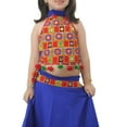 thumbnail image 4 of Ahhaaaa Kids Ethnic Cotton Blend Radha Dress Lehenga Choli Chania Choli Set For Baby Girls, 4 of 25