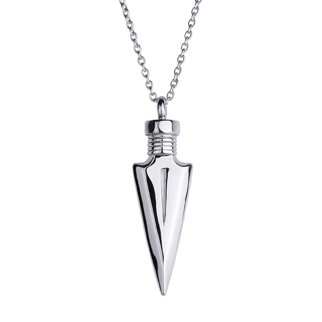 Collar Hombre LUCKMAN Lance Acero Inoxidable Baño Oro 18k Plata o Negro