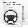 thumbnail image 5 of Fotbe Bears and Tropical Leaves Steering Wheel Cover Universal 15 in Car Accessories for Men Women,Steering Wheel Protector Comfortable Protective Case for SUV Sedan Decor, 5 of 8