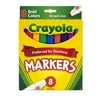 Crayola Classic Broad Line Marker Set, Assorted Colors, 8 Count