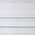 thumbnail image 5 of INK+IVY Nea Cotton Printed Shower Curtain with Trims in Off White/Gray, 5 of 5