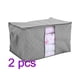 thumbnail image 1 of Bolsa de almacenamiento de edredón de tela no tejida multicolor Bolsa de acabado de ropa Armario Bolsa a prueba de polvo Scienceny JJ25869-07B*2, 1 of 6