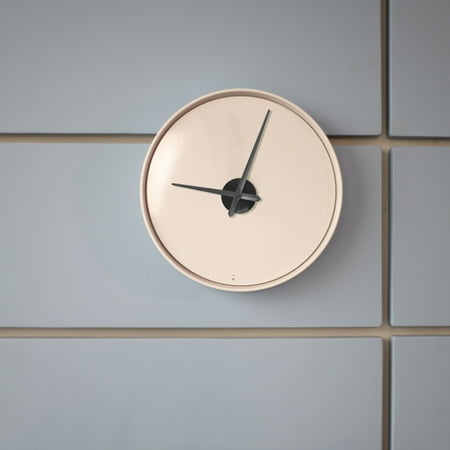 PENIKOKO Decorative Wall Clock Kit with Precision Timekeeping, Aluminum Alloy Frame, Black Finish, Easy Assembly, 1 Set