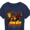 thumbnail image 3 of Marvel Iron Man - Tony Stark Armor Specs - Women's Short Sleeve Graphic T-Shirt, 3 of 5
