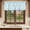 White, variant on Tropical Palm Trees Valances for Windows, Decorative Rod Pocket Window Valance Curtains, Desert Camels Aloe Vera Polka Dot Yellow Short Curtain Drapes for Kitchen/Living Room, 2 Panels, 42" W x 18" L