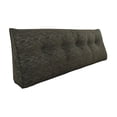 thumbnail image 1 of Triangular Headboard Pillow Twin Bed Suitable For Dormitory Headboard Bed Pillow Cushion Bed Cushion Triangular Backrest Pressure Cushions for Bed Car Back Support for Driving Seat Cushion for Lower, 1 of 3