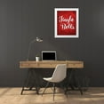 thumbnail image 3 of Robinson, Tamara 20x24 White Modern Wood Framed Museum Art Print Titled - Jingle Bells, 3 of 4