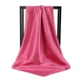 thumbnail image 1 of EZLIFE Pañuelo cuadrado de satén de seda para mujer, 90 cm, color hijab, para la cabeza, para envolver el cabello, I1F8, 1 of 7