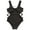 Black, variant on Girl Swimsuit Solid One Piece Swimsuit Cute Bikinis for Teen Girl 8-9 Years Girls Fashion
