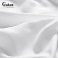 thumbnail image 4 of AIR-White Linen Curtains 132 Inches Long for High Living Room Back Tab Boho Neutral Light Filtering Semi Sheer Linen Drape for 2 Story Window Tall Ceiling Sliding Door 1 Panel, W52xL132, 4 of 4