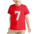 thumbnail image 1 of Ensembles de Pyjama pour Filles - T-Shirt Décontracté à Col Rond à Manches Courtes Imprimé Numériquement - pour Tenue Décontractée, Quotidienne et de Fête, 1 of 6