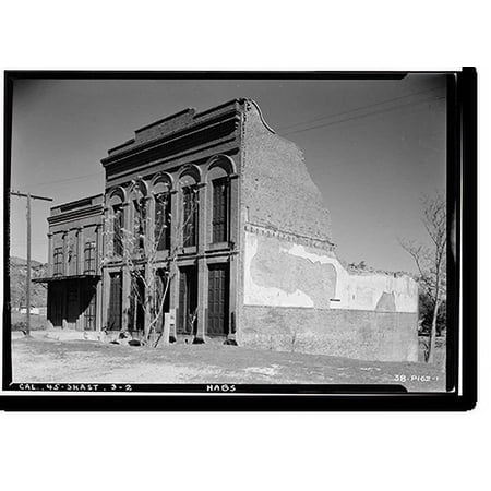 Historic Print, Masonic Hall & Store, Shasta, Shasta County, CA - 2, 16" x 20"