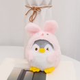 thumbnail image 3 of Plush Key Pendant Ornament Lovely Lightweight Stuffed Small Penguin Doll Keychain Bag Pendant, 3 of 4
