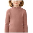 thumbnail image 4 of Mnyotv Unisex Kids Knitted Thermal Underwear Sweaters Casual Fall Clothes Long Sleeve Slim Fit Pullover Sweater Size 10-11 Years, 4 of 9