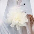 thumbnail image 6 of 100mm Flower Brooches for Women Extra Large Rose Satin Fabric Lapel Pin Dainty Satin Fabric Brooch Big Camellia Flowers for Wedding Party Dance Clothes Accessories Jewelry for Banquet Ceremony, 6 of 12