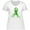 AA-White, variant on Inktastic Mental Health Awareness Ribbon with Green Hearts Women's Plus Size T-Shirt