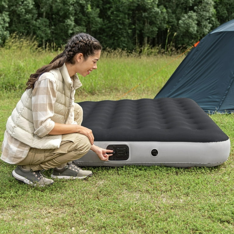 Coleman River Gorge Queen Airbed, 9.5-inch, All-Terrain Durable