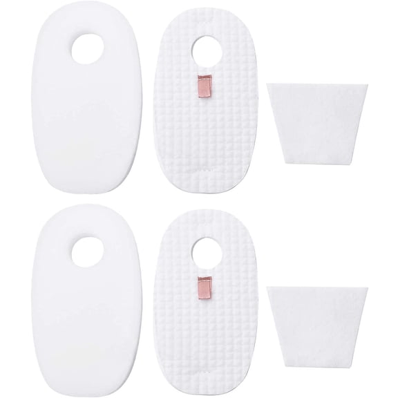 2 Pack Filters for Shark Rocket DeluxePro TruePet HV319Q, HV320, HV320W, HV320C, HV321, HV322, HV322Q HV325, HV324Q, UV330, UV422, UV425CCO Vacuum, Replacement Parts # 1080FTV320 & 1084FTV320