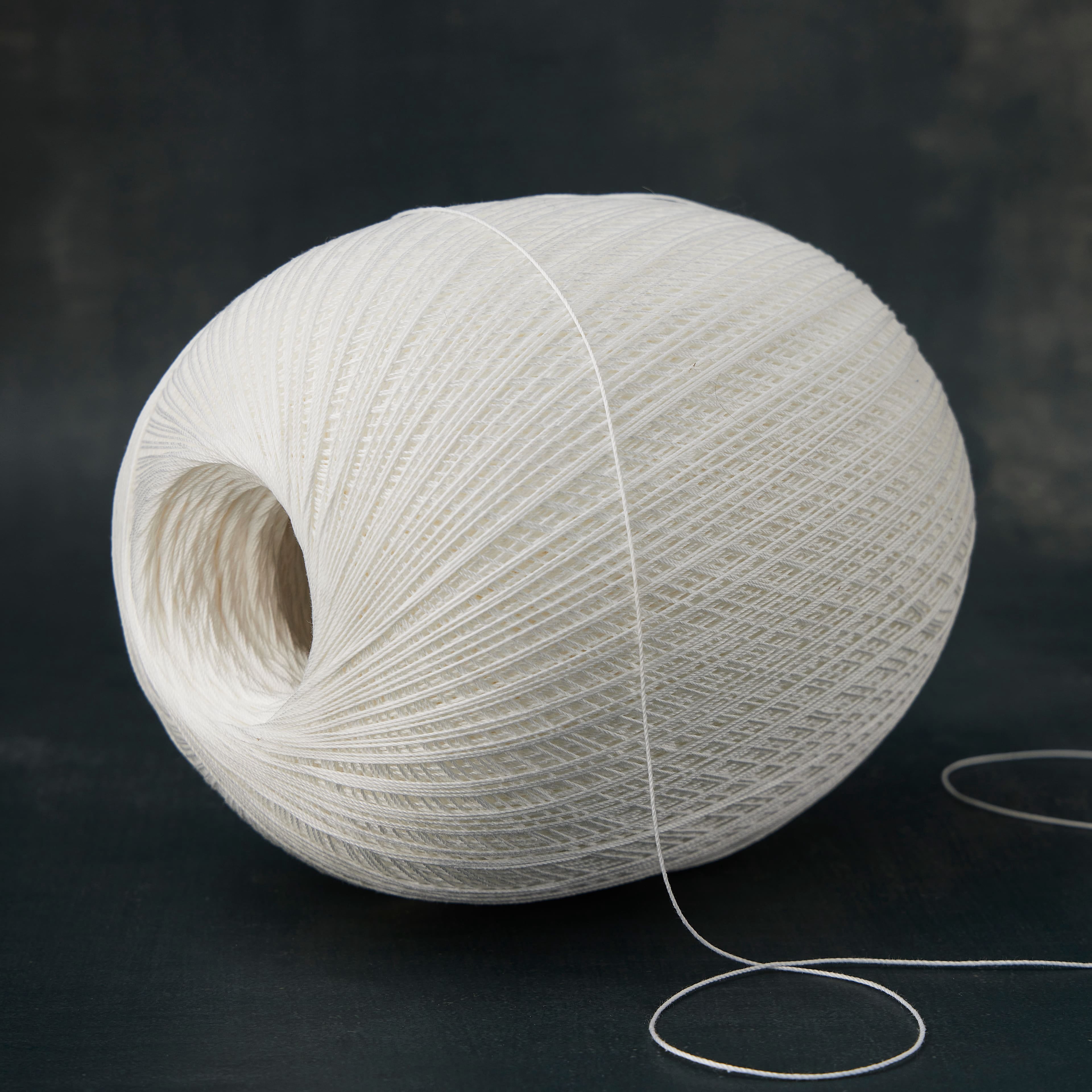 Aunt Lydia's Classic White Crochet Thread, 6 Pack