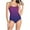 Purple, variant on UTSJKR Women's Slip One Piece Bathing Suit Backless Sport Training Swimwear Gradient Tummy Control Slimming Athletic Swimsuits Beige 4