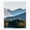 1pcs, variant on Copy oBlue clam ocean view with Mountains range Sticker