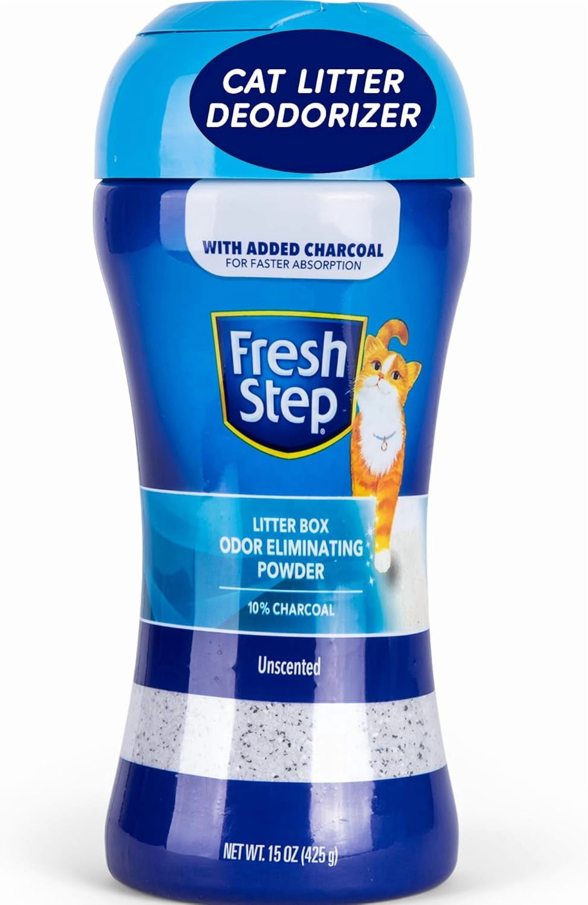 litter box freshness booster Magic Cat Litter Deodorizer Gel, Fresh Scent, 16 Oz, Pack of 1 and sprinkle them evenly over litter Fresh Step Extreme Mountain Spring