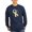 Navy, variant on CafePress - 2Nd Chance At Life (Lung) Long Sleeve Dark T Shirt - Long Sleeve Dark T-Shirt