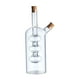 thumbnail image 5 of Botella de uva, botellas dispensadoras de aceite de vidrio, dispensador de aceite y vinagre de vidrio 2 en 1 para utensilios de cocina, 5 of 8