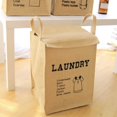 thumbnail image 3 of Lino Almacenamiento De Baño Bolsa De Lavandería Gabinete Ropa Interior Calcetines Canasta De Ropa Macarena Cesta de almacenamiento, 3 of 7