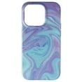 thumbnail image 2 of PureGear Slim Shell Designer Series Case for Apple iPhone 14 Pro - Blue Swirl, 2 of 3