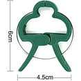 thumbnail image 2 of 20PCS Vert Foncé Plantes en Plastique Clips, Clip Stable pour la Fixation, 2 of 4