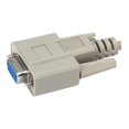 thumbnail image 2 of Monoprice - Serial cable - DB-9 (F) to DB-9 (F) - 6 ft - molded, thumbscrews - beige, 2 of 2