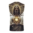 thumbnail image 5 of BRGZLK Mens Workout Tank Tops Nail Cross Graphic Casual Novelty Summer Gym Muscle Fitness Quick Dry Breathable Shirts, 5 of 5