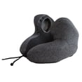 thumbnail image 2 of Almohada de viaje Memory Foam Soporte de cuello portátil Almohada de cuello de colchón U para avión para acampar Oficina de adultos de viaje, 2 of 8