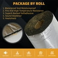 thumbnail image 2 of Rouleau Insonorisant Tapis d'Isolation Phonique Auto Matériau Insonorisant pour Voitures, 2 of 8