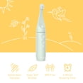 thumbnail image 3 of Pure Enrichment PureBaby Infant-to-Toddler Electric Toothbrush - Waterproof Baby & Toddler Toothbrush with Silicone & Bristle Heads, Sonic Vibration, & Timer - Ages 6 Mo-3 Yrs (Sage Green), 3 of 7